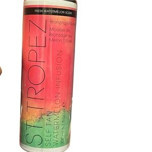 St Tropez Self Tan Watermelon Infusion Bronzing Mousse 6.7 oz Applicator Sealed